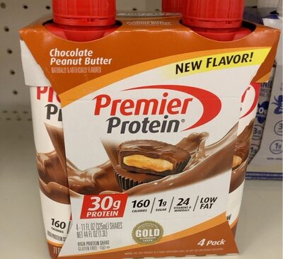 High Protein 30 G Shakes, Chocolate Peanut Butter, Chocolate Peanut Butter