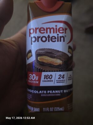 High Protein 30 G Shake, Chocolate Peanut Butter, Chocolate Peanut Butter