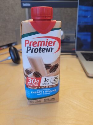 Cafe Latte Flavored High Protein Shake, Cafe Latte