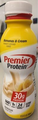 High Protein 30G Shake, Bananas & Cream, Bananas & Cream