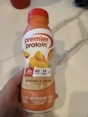 Peaches & Cream High Protein Shake, Peaches & Cream
