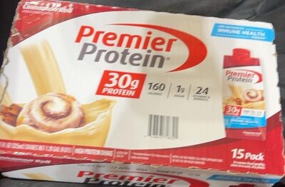 Cinnamon Roll Flavored High Protein Shake, Cinnamon Roll
