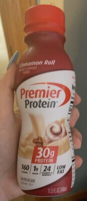 Protein 30 G, Calories 160 High Protein Shake, Cinnamon Roll, Cinnamon Roll
