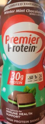 Winter Mint Chocolate High Protein Shake, Mint Chocolate