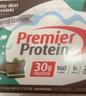 High Protein 30 G Shake, Winter Mint Chocolate, Winter Mint Chocolate