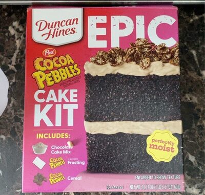 Cocoa Pebbles Cake Kit, Cocoa Pebbles