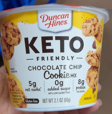 Chocolate Chip Keto Friendly Cookie Mix, Chocolate Chip