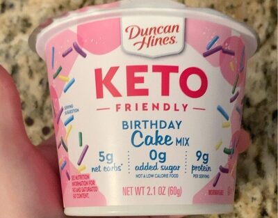 Birthday Keto Friendly Cake Mix, Birthday