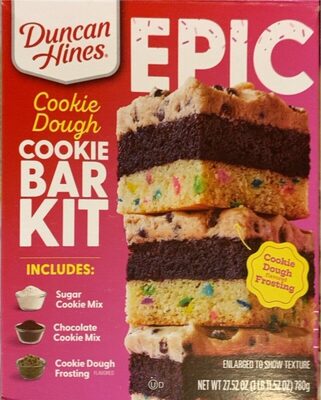 Cookie Dough Bar Kit, Cookie Dough