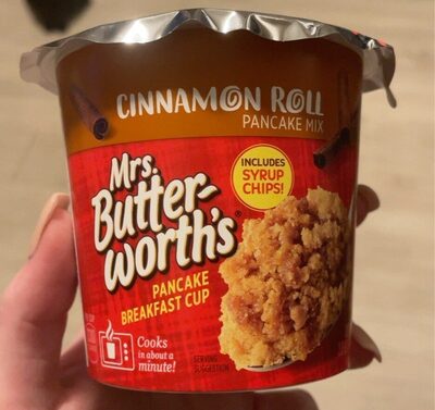Cinnamon Roll Pancake Mix, Cinnamon Roll