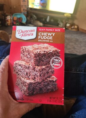 Duncan Hines Brownie Mix, Chewy Fudge, 18.3 oz.