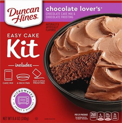 Chocolate Lover's Chocolate Cake Mix & Chocolate Frosting, Chocolate Lover's