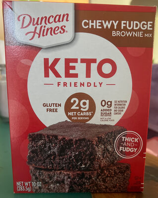 Chewy Fudge Thick And Fudgy Brownie Mix, Chewy Fudge