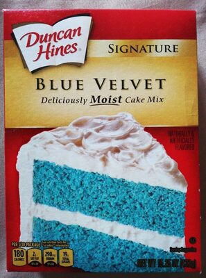 Blue Velvet Cake Mix, Blue Velvet