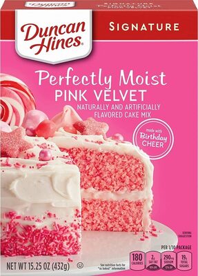 Pink Velvet Cake Mix, Pink Velvet