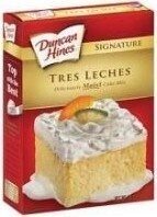 Tres Leches Flavored Perfectly Moist Cake Mix, Tres Leches