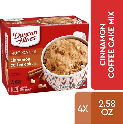 Cinnamon Coffee Mix Mug Cakes, Cinnamon Coffee