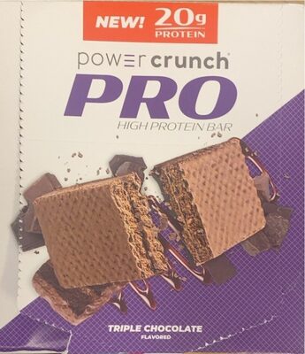 Triple Chocolate Flavored Pro High Protein Bars, Triple Chocolate