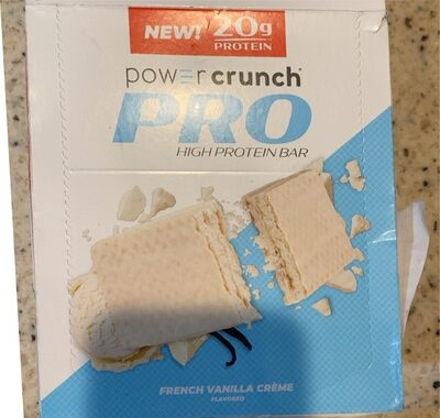 French Vanilla Creme Flavored Pro High Protein Bars, French Vanilla Creme
