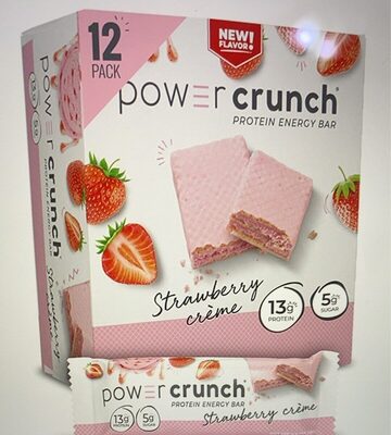 Strawberry Creme Protein Energy Bars, Strawberry Creme