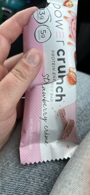 Strawberry Creme Flavored Protein Energy Bar, Strawberry Creme