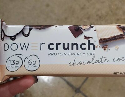 Chocolate Coconut Protein Energy Bar, Chocolate Coconut