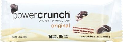Cookies And Creme Protein Energy Bar, Cookies And Creme