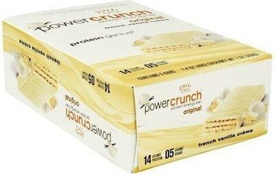 French Vanilla Creme Protein Energy Bars, French Vanilla Creme