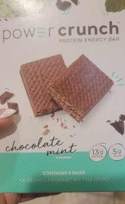 Chocolate Mint Protein Energy Bars, Chocolate Mint