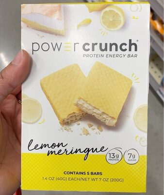 Lemon Meringue Protein Energy Bars, Lemon Meringue