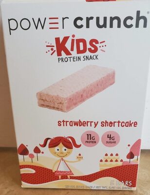 Kids Strawberry Shortcake Flavor High Protein Snack Bar, Strawberry Shortcake