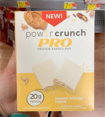 Peanut Butter Creme Favored Pro High Protein Bar, Peanut Butter Creme