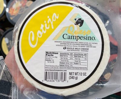 Cotija Cheese, Cotija