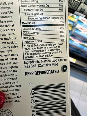 Salted Butter, Salted