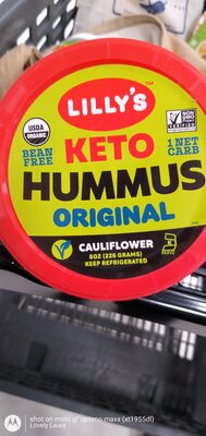Original Keto-Cauliflower Hummus, Original