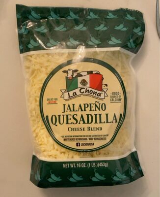 Jalapeno Quesadilla Cheese Blend, Jalapeno Quesadilla