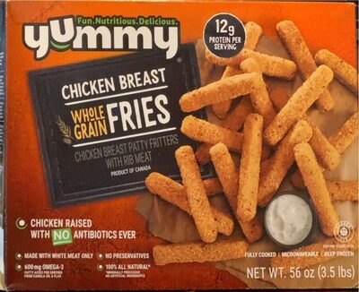 Chicken Breast Whole Grain Fries