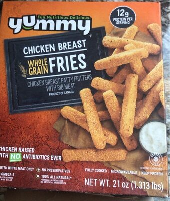 Chicken Breast Whole Grain Fries