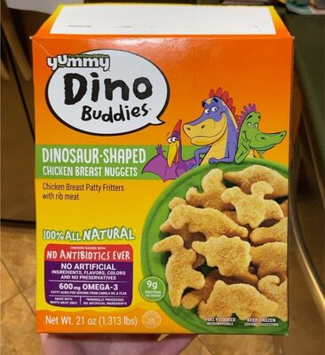 The Original Dinosaur-Shaped Chicken Breast Nuggets