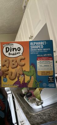 Chicken Breast Alphabet-Shaped Nuggets, Chicken Breast
