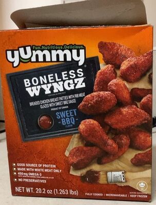 Sweet BBQ Flavor Boneless Wyngz, Sweet BBQ