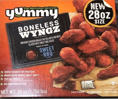 Sweet BBQ Flavor Boneless Wyngz, Sweet BBQ
