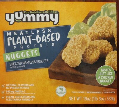 Meatless Plant-Based Protein Nuggets