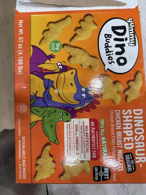 Dinosaur Shaped Chicken Breast Nuggets Chicken Breast Patty Fritters With Rib Meat, Dinosaur