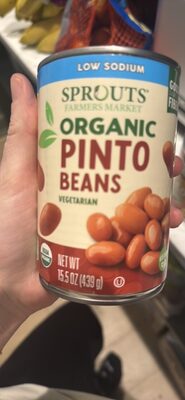 Pinto Organic Low Sodium Beans, Pinto