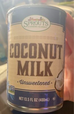 Unsweetened Coconut Milk, Unsweetened