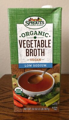 Vegetable Organic Low Sodium Broth, Vegetable