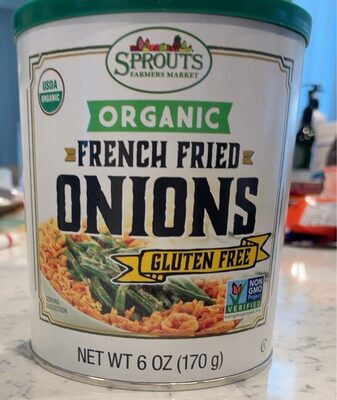 French Fried Organic Onions, French Fried