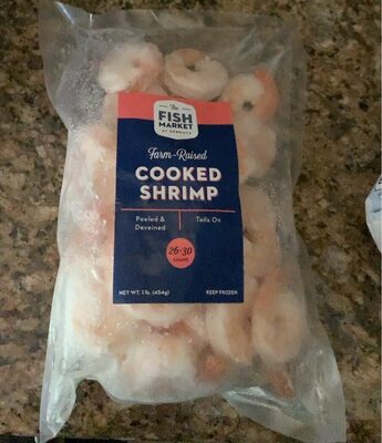 Farm-Raised Tails On, Peeled & Deveined Cooked Shrimp