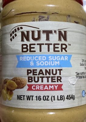 Reduced Sugar & Sodium Creamy Peanut Butter